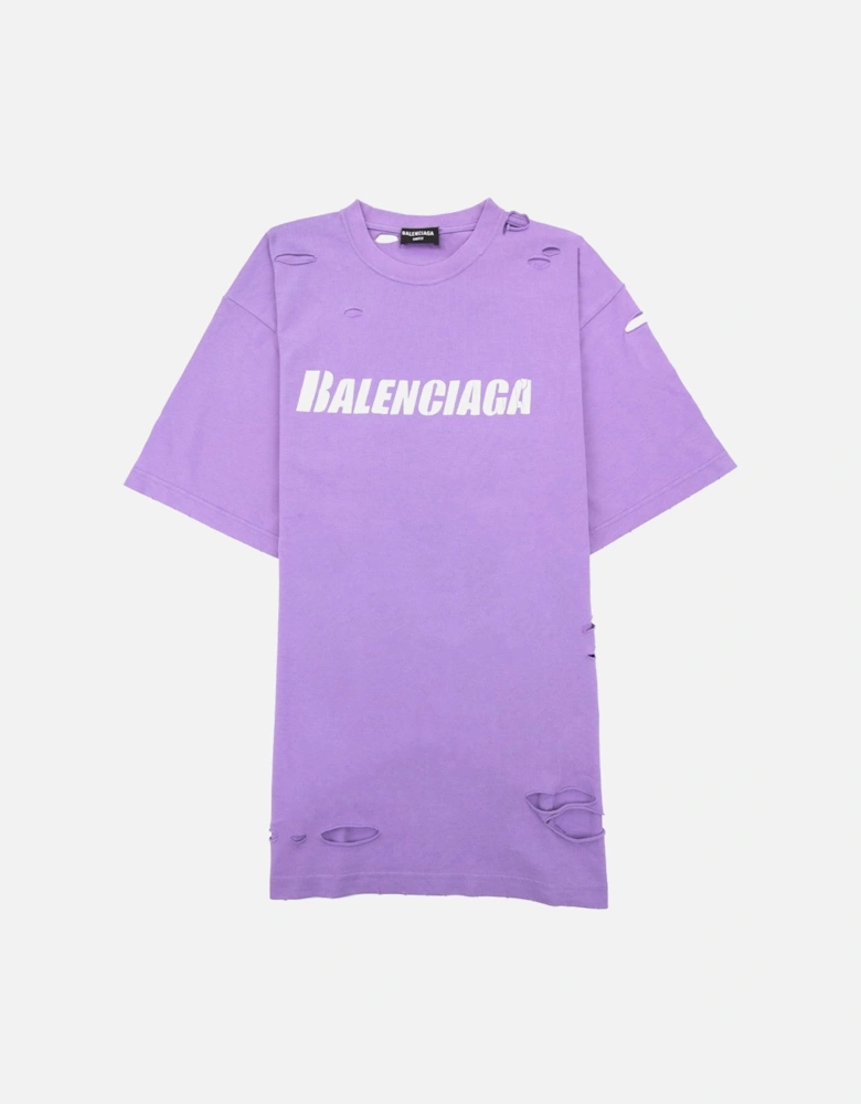 Caps Rip T-shirt Lilac