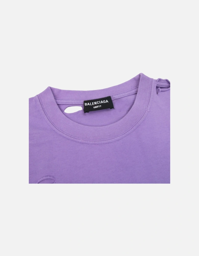 Caps Rip T-shirt Lilac