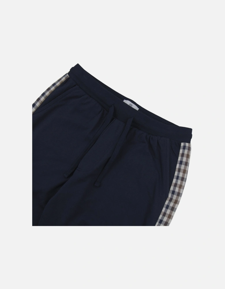 Club Check Track Pants Navy 11