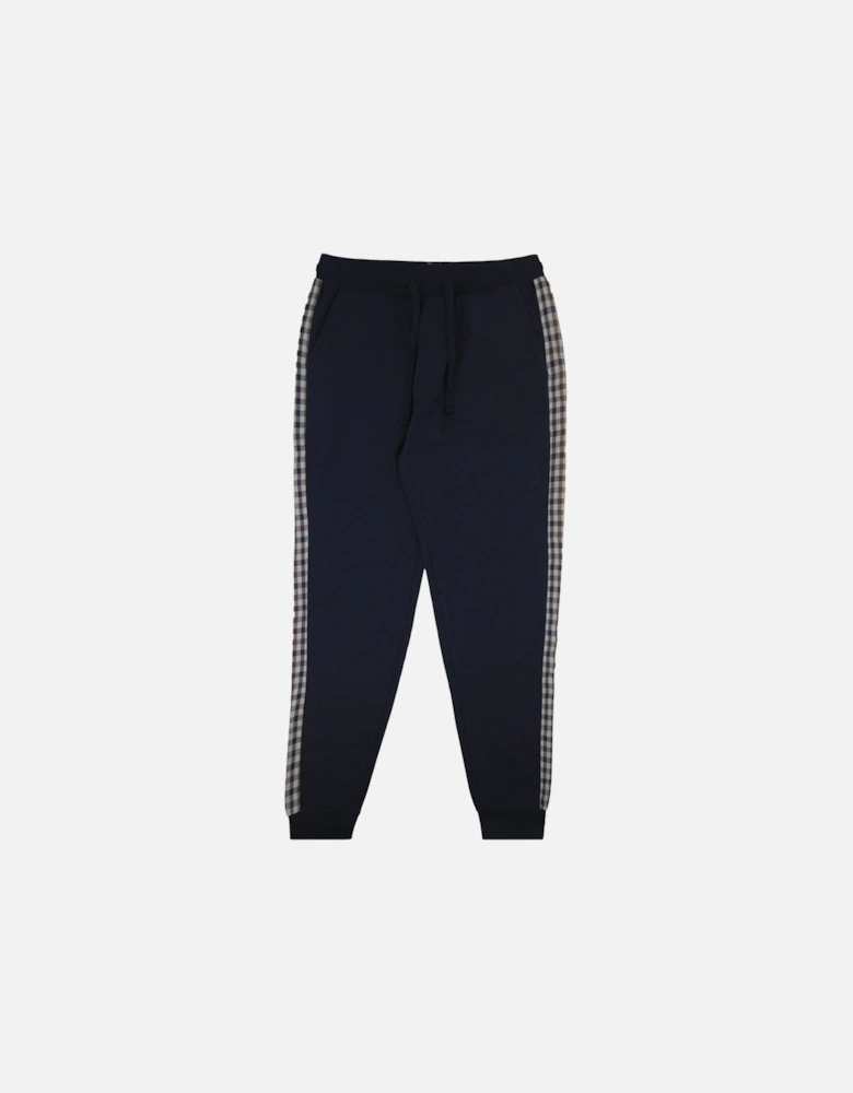 Club Check Track Pants Navy 11