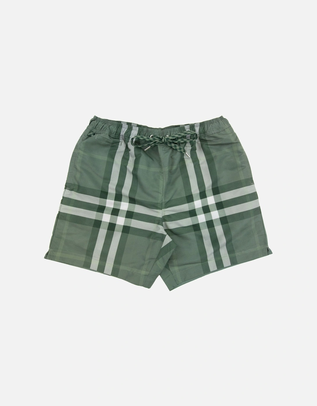 Martin Check Swim Shorts Dusty Green Ip Check, 5 of 4