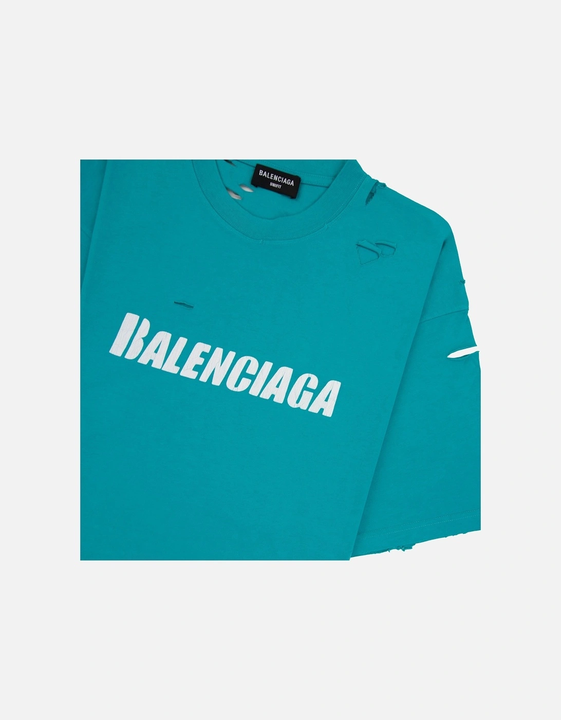 Caps Rip T-shirt Turquoise