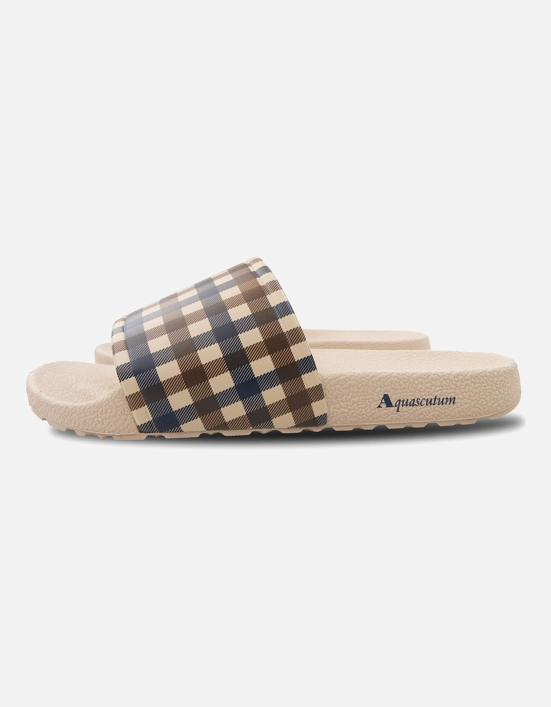 Beach Check Slippers Beige, 6 of 5