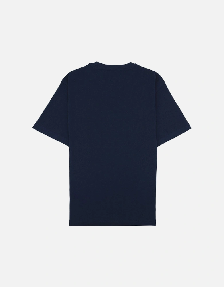 Club Check Shoulder T-shirt Navy