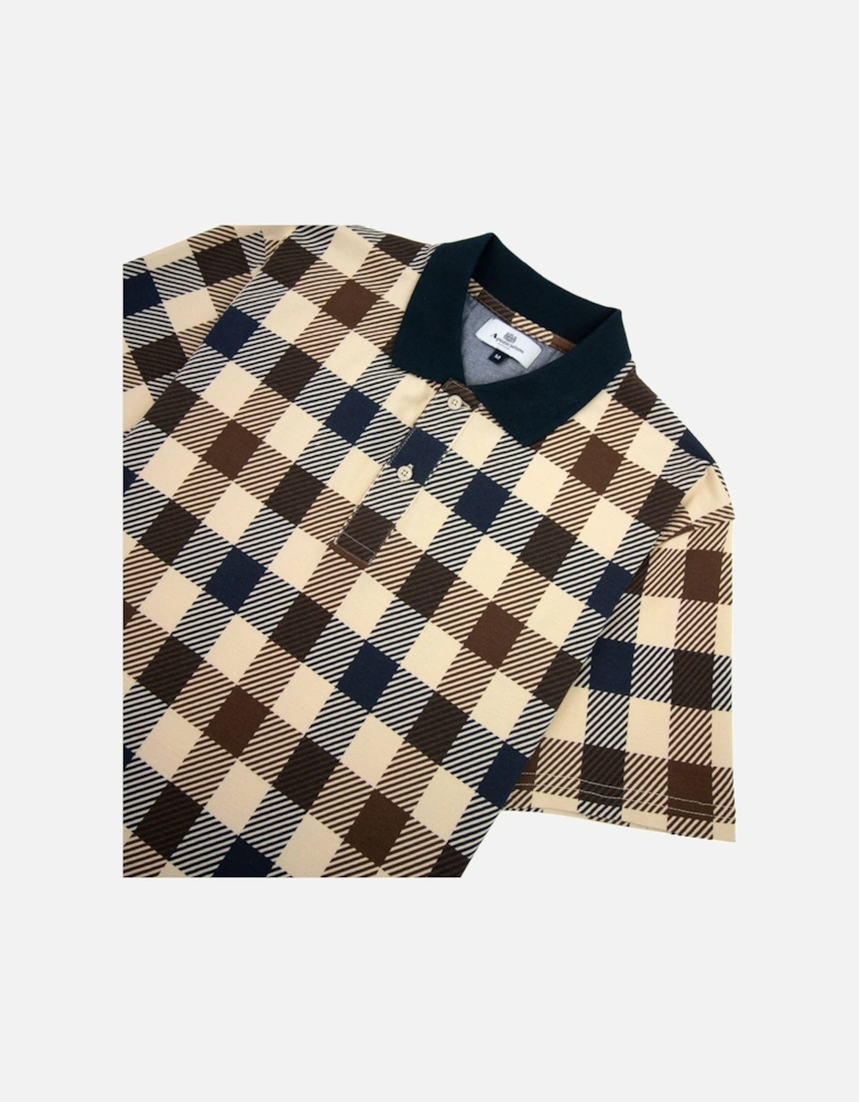 Active Macro Check Polo Navy 11