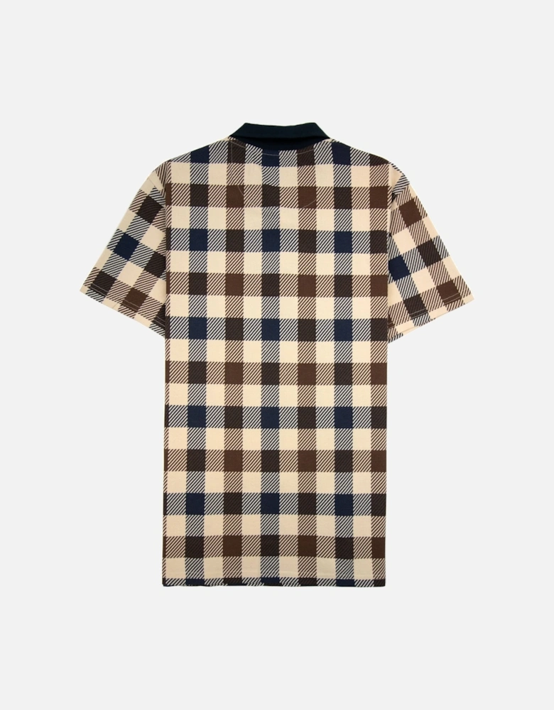 Active Macro Check Polo Navy 11