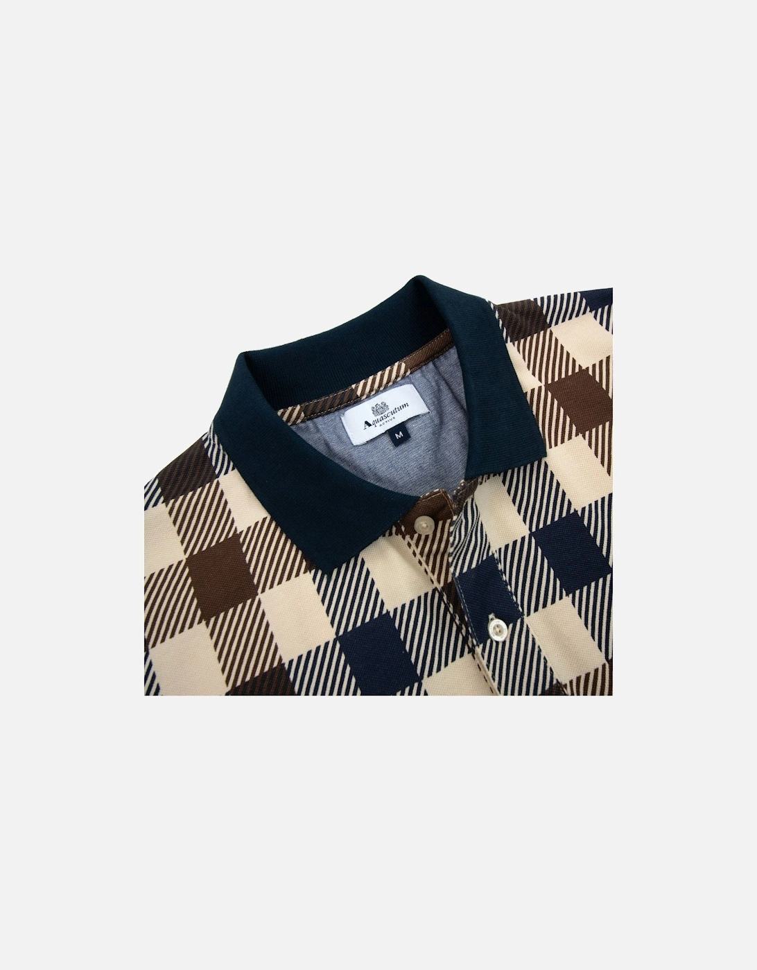 Active Macro Check Polo Navy 11