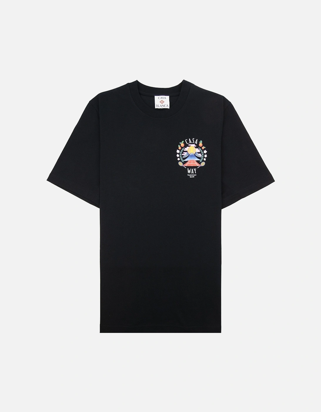 Casa Way Mountain Short Sleeve T-shirt Black, 7 of 6