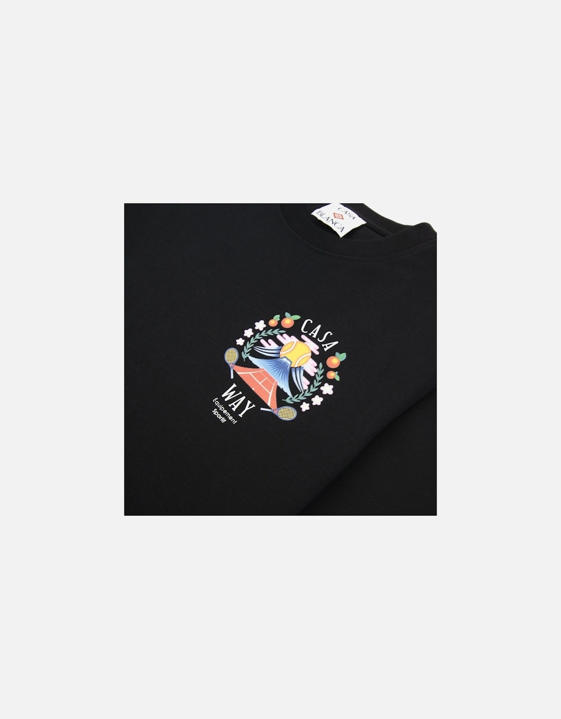 Casa Way Mountain Short Sleeve T-shirt Black