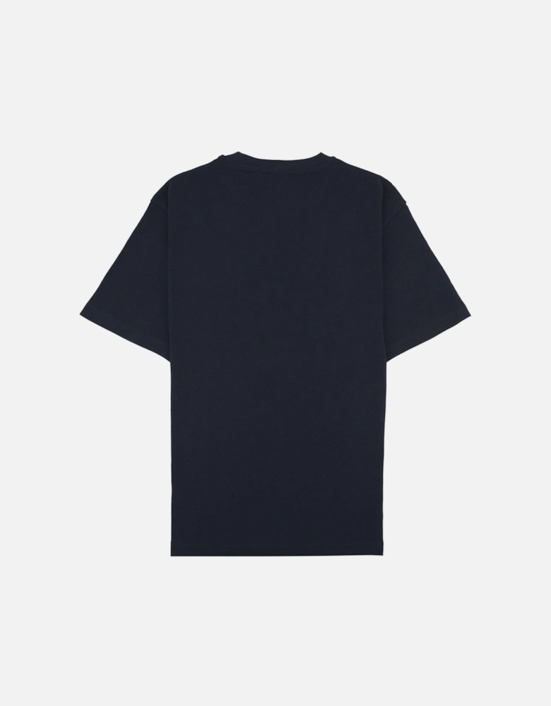 Club Check Shoulder T-shirt Black