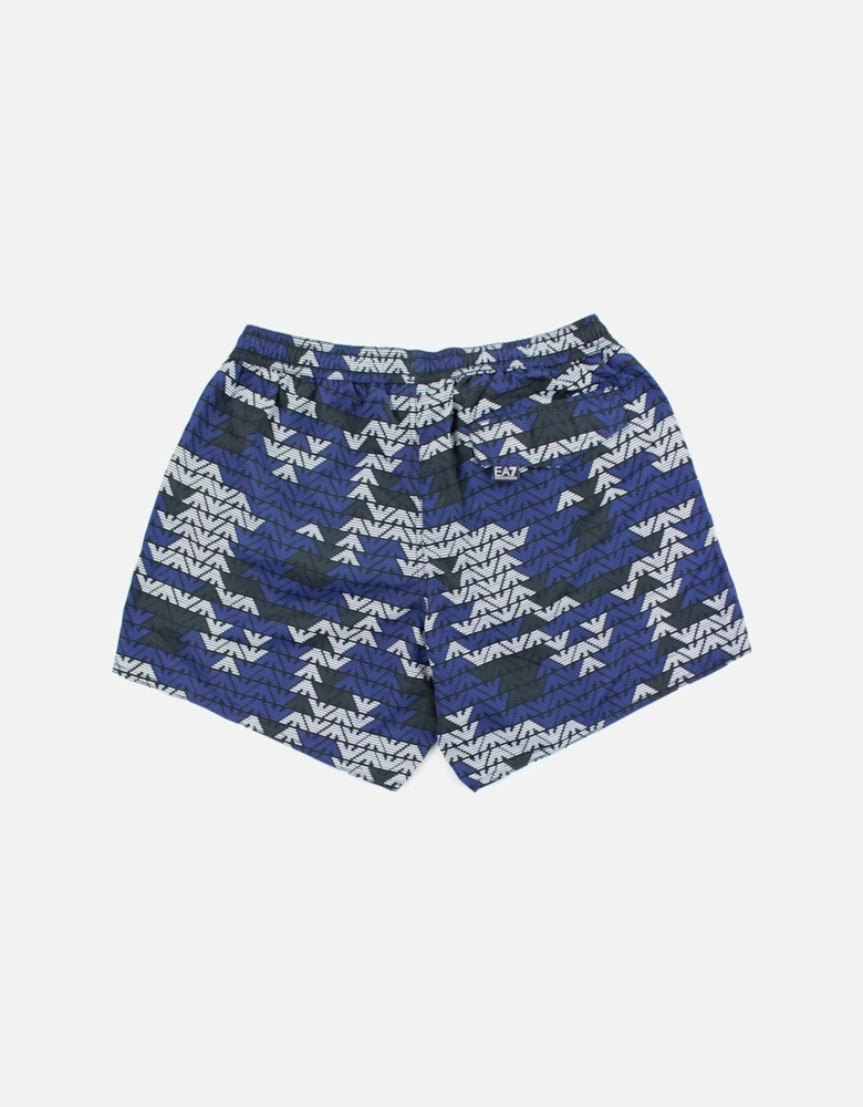 All Over Logo Swimming Shorts Black