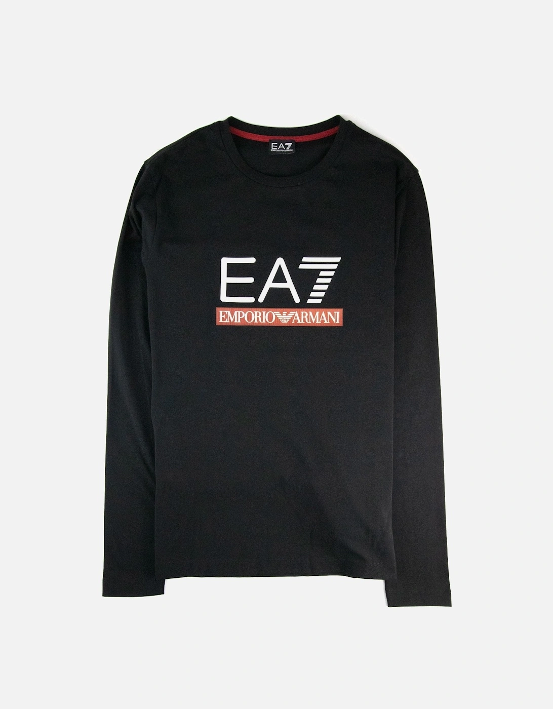 Train Graph Large Logo Long Sleeve T-shirt Black, 3 of 2
