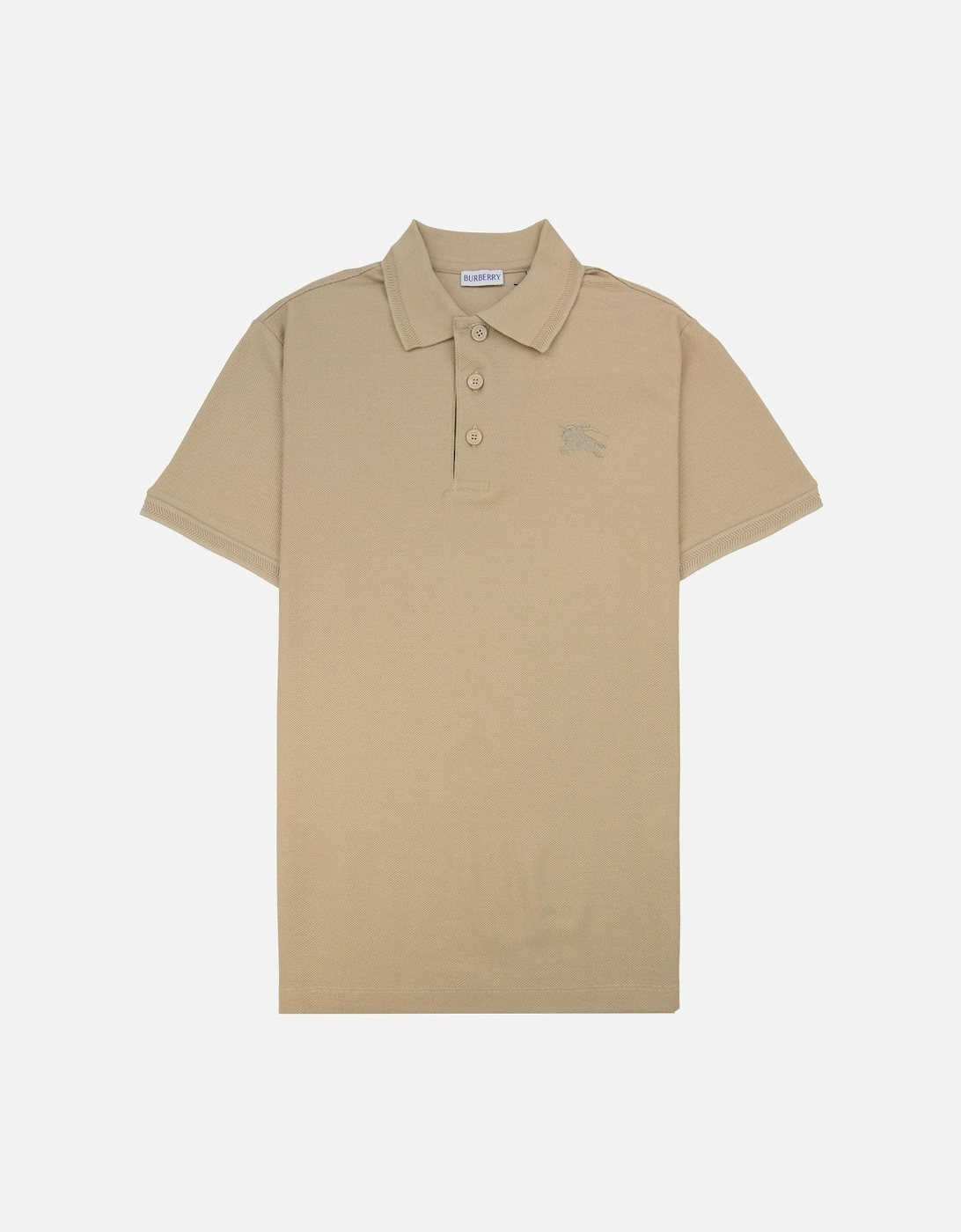 Eddie Cotton Polo Shirt Soft Fawn, 6 of 5