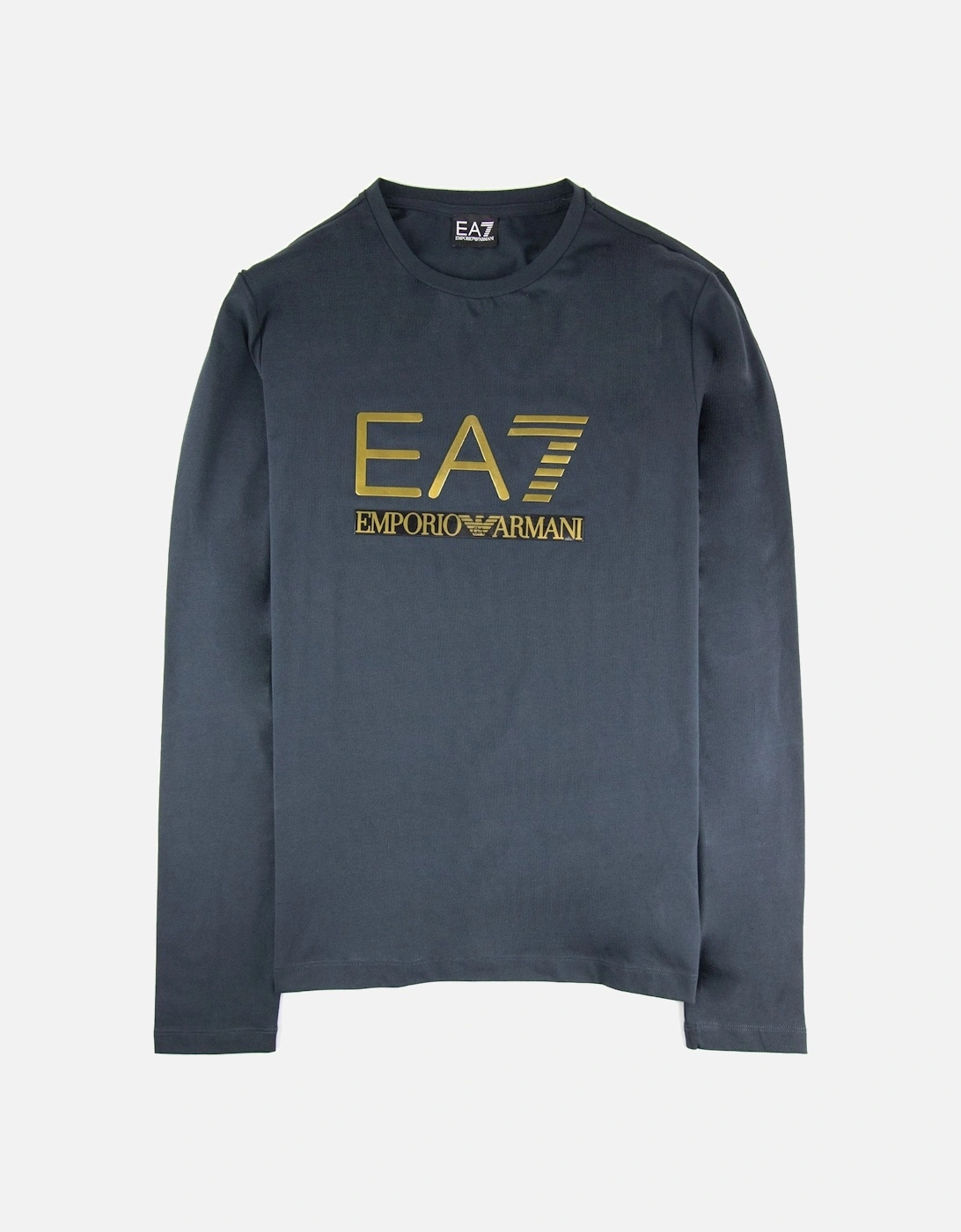 3D Gold Logo Long Sleeve T-shirt Darkslate, 3 of 2