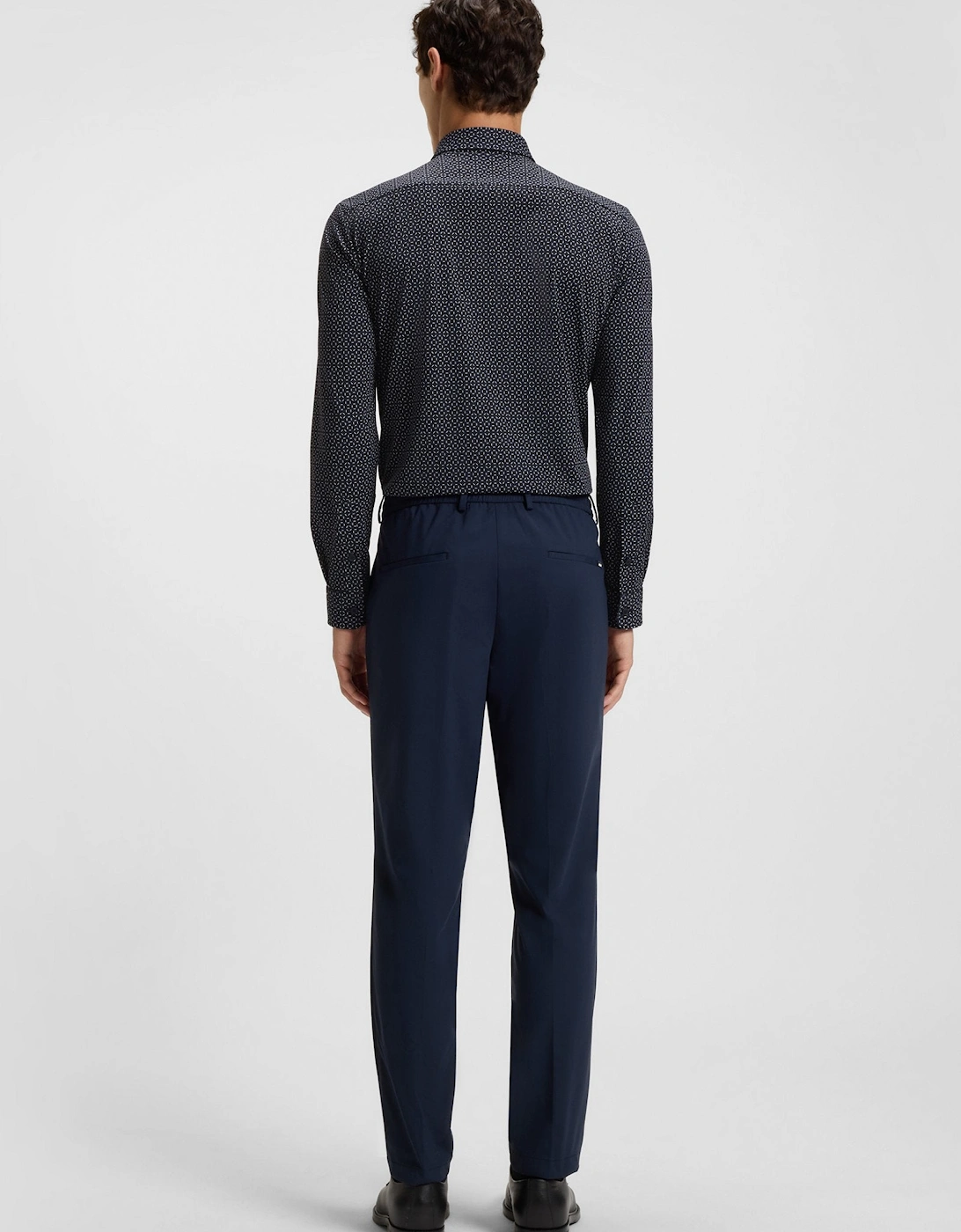 BOSS Black P-ROAN-kent-C1-233 Shirt 405 Dark Blue
