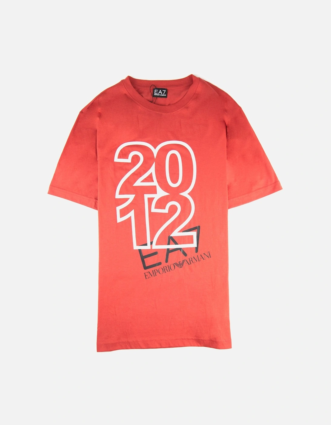 Graph Crewneck T Shirt Red, 3 of 2
