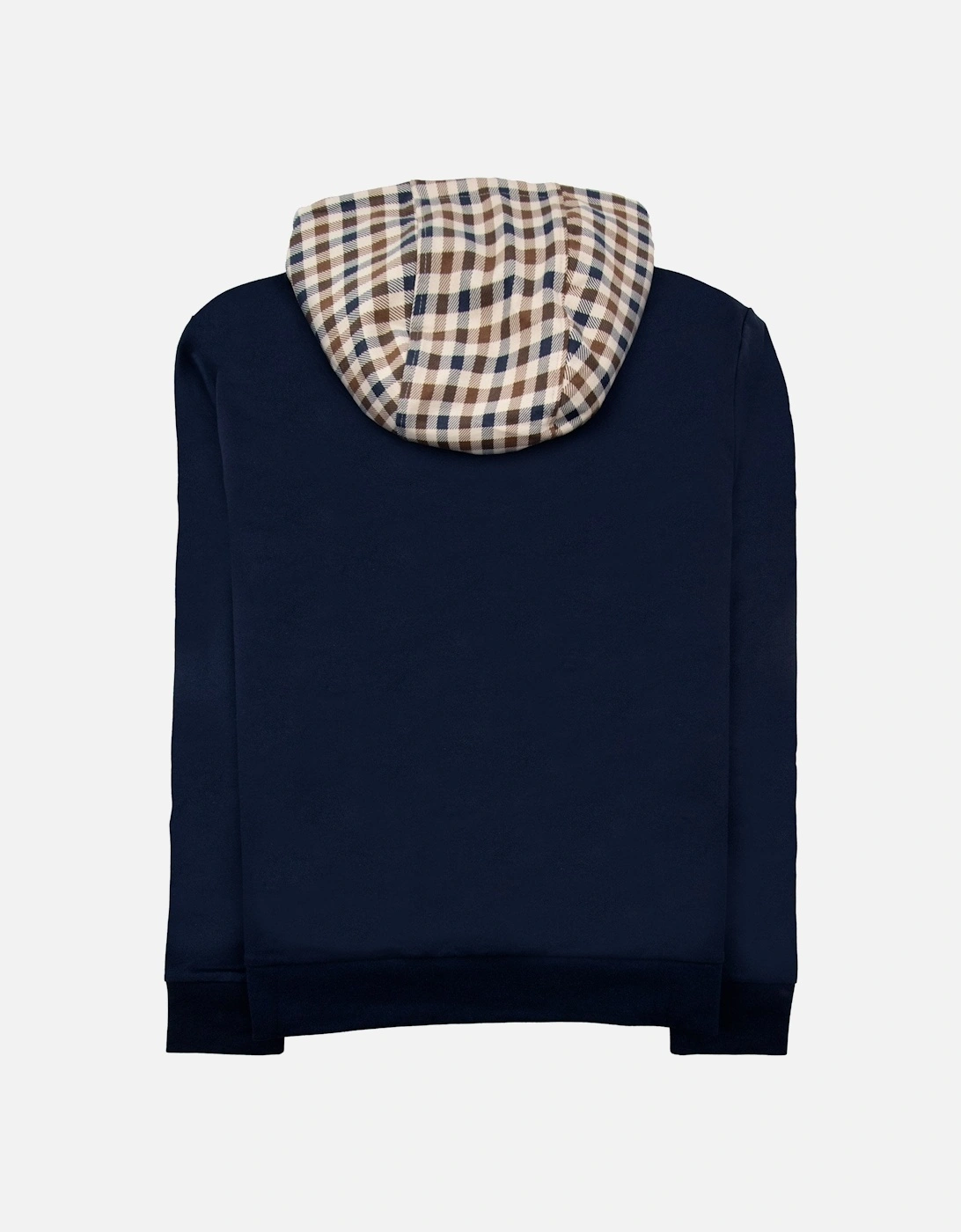 Club Check Hoodie Navy 11