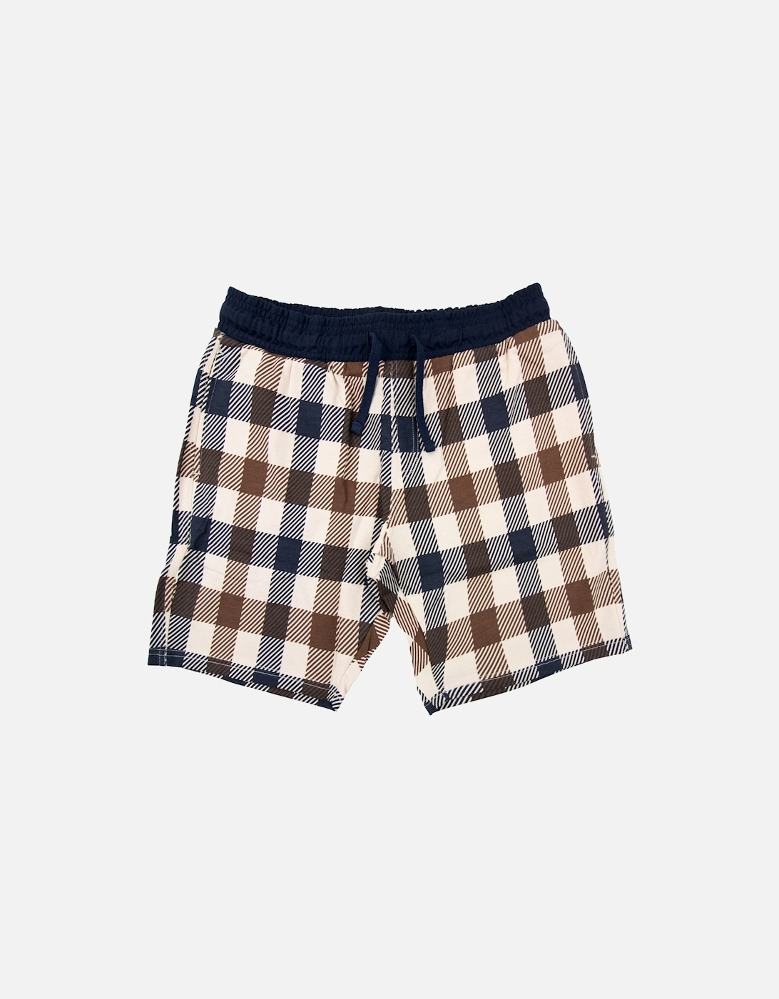 Macro Club Check Shorts Navy 11, 6 of 5