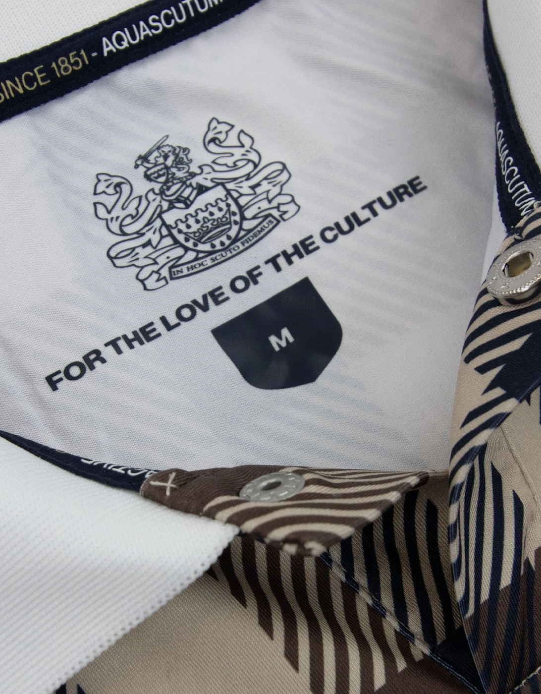 Since 1851 Football Shirt Macro Check 30