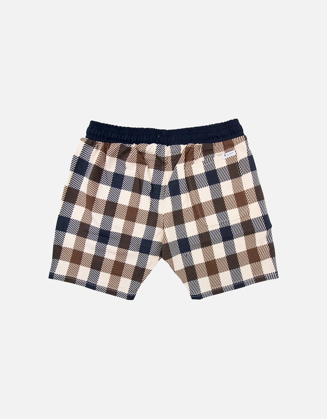 Macro Club Check Shorts Navy 11