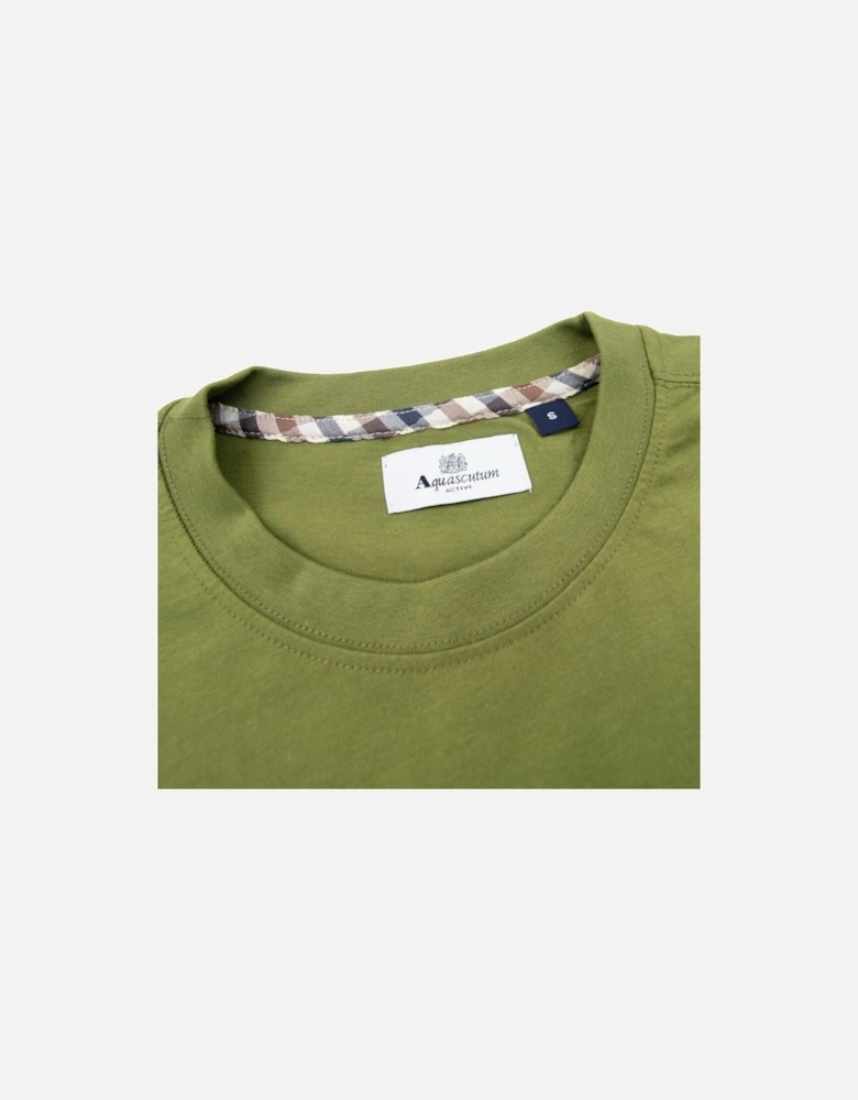 Active Small Logo T Shirt Army Green