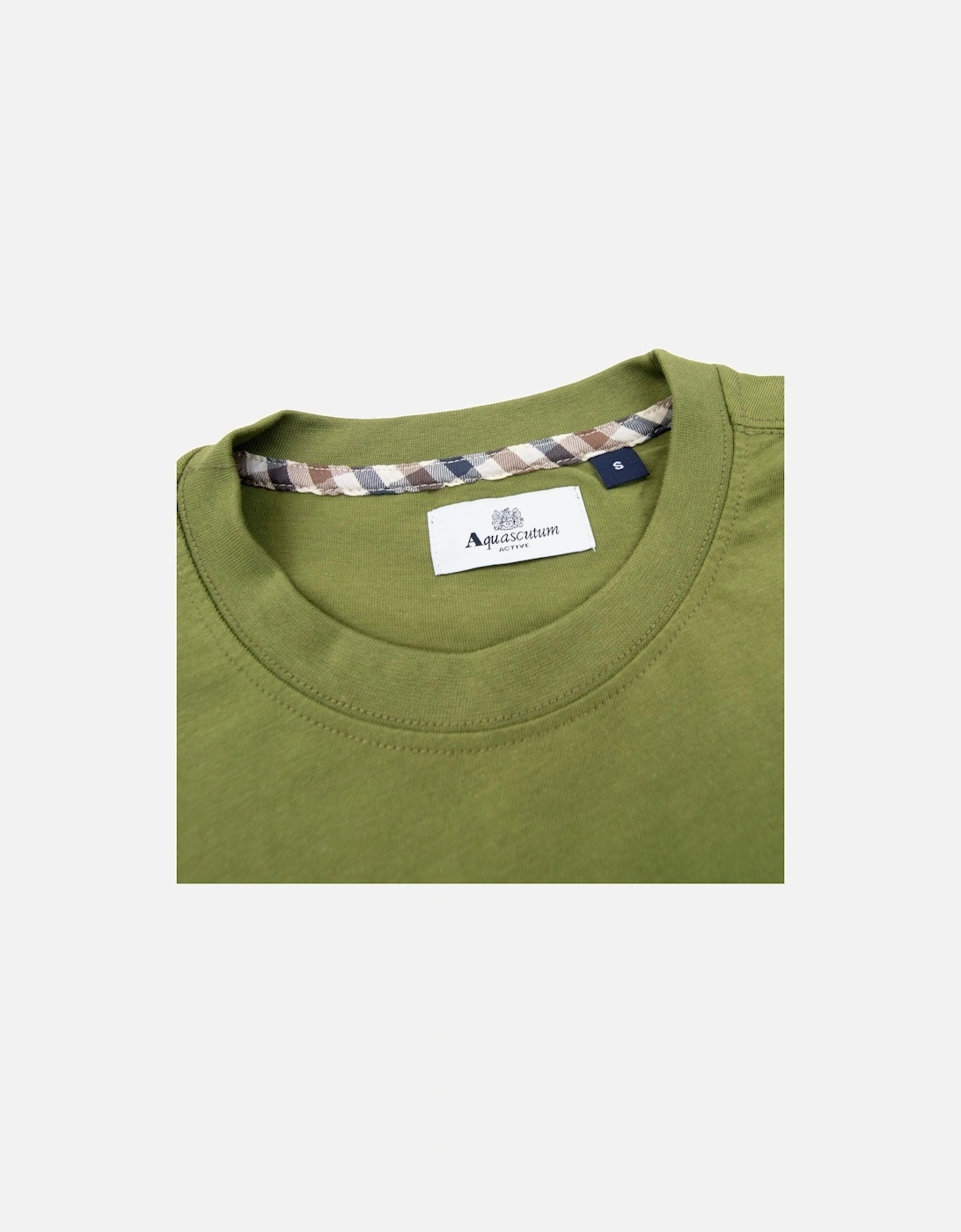 Active Small Logo T Shirt Army Green