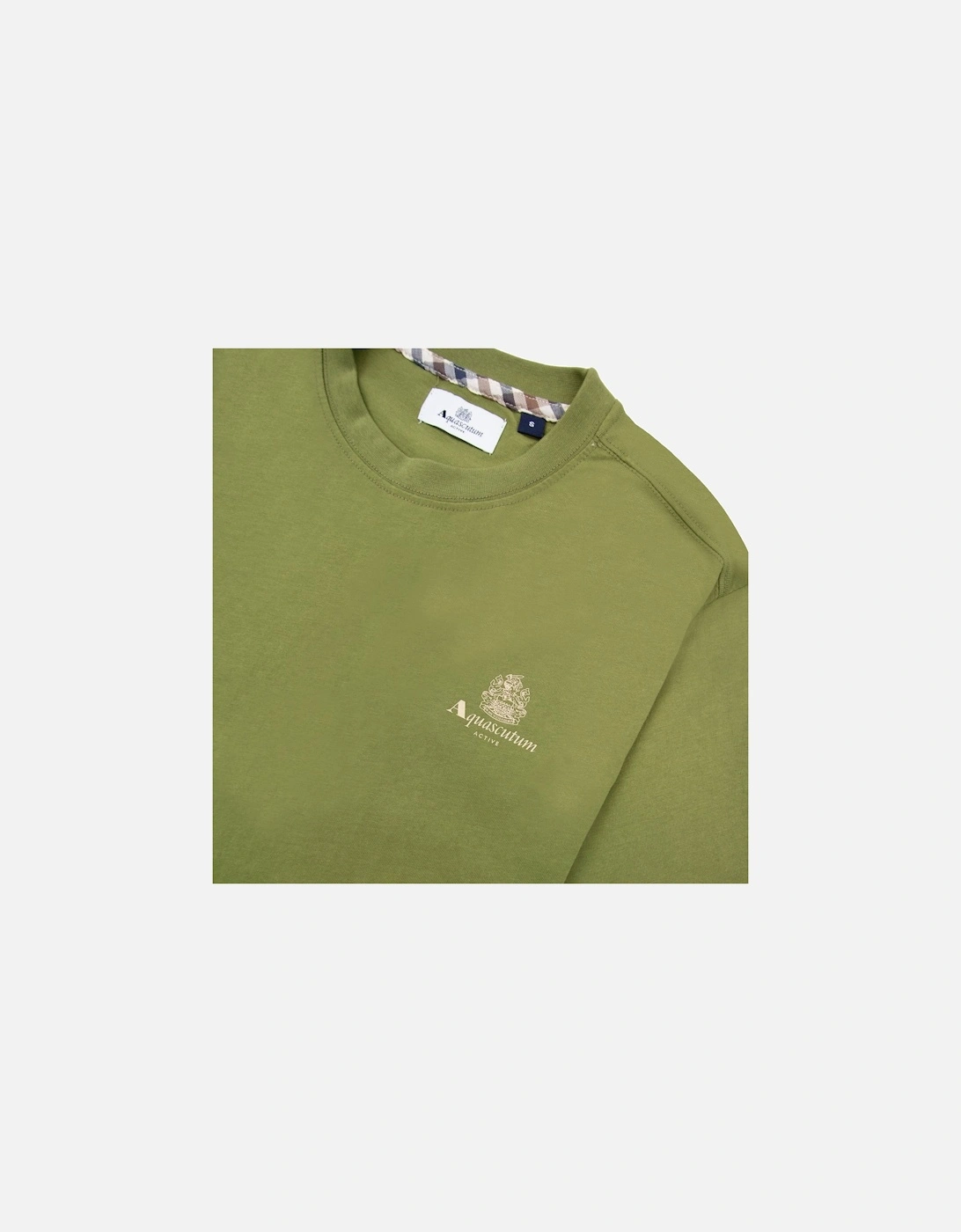Active Small Logo T Shirt Army Green