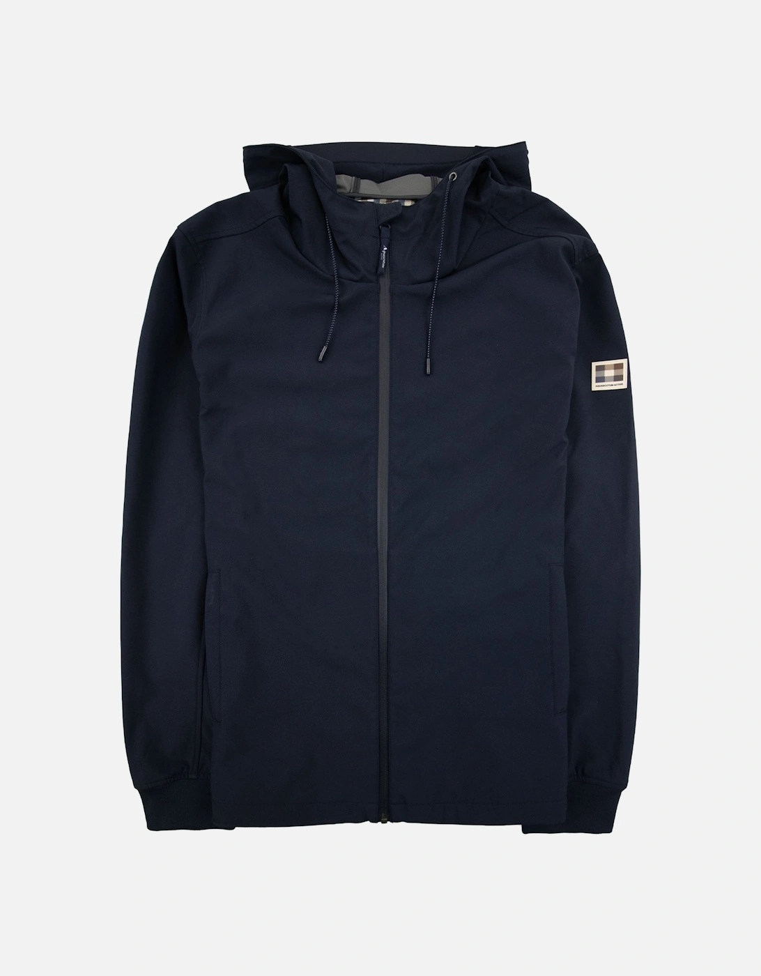 Shell Hybrid Hooded Jacket Navy 11, 8 of 7