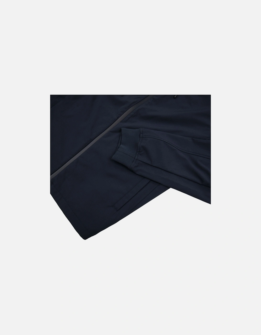Shell Hybrid Hooded Jacket Navy 11
