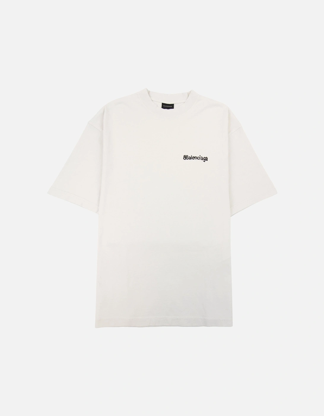 Painted Logo T Shirt White 9081, 7 of 6