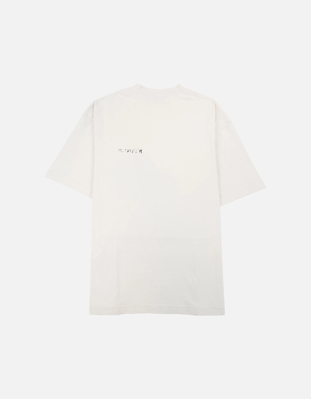 Painted Logo T Shirt White 9081