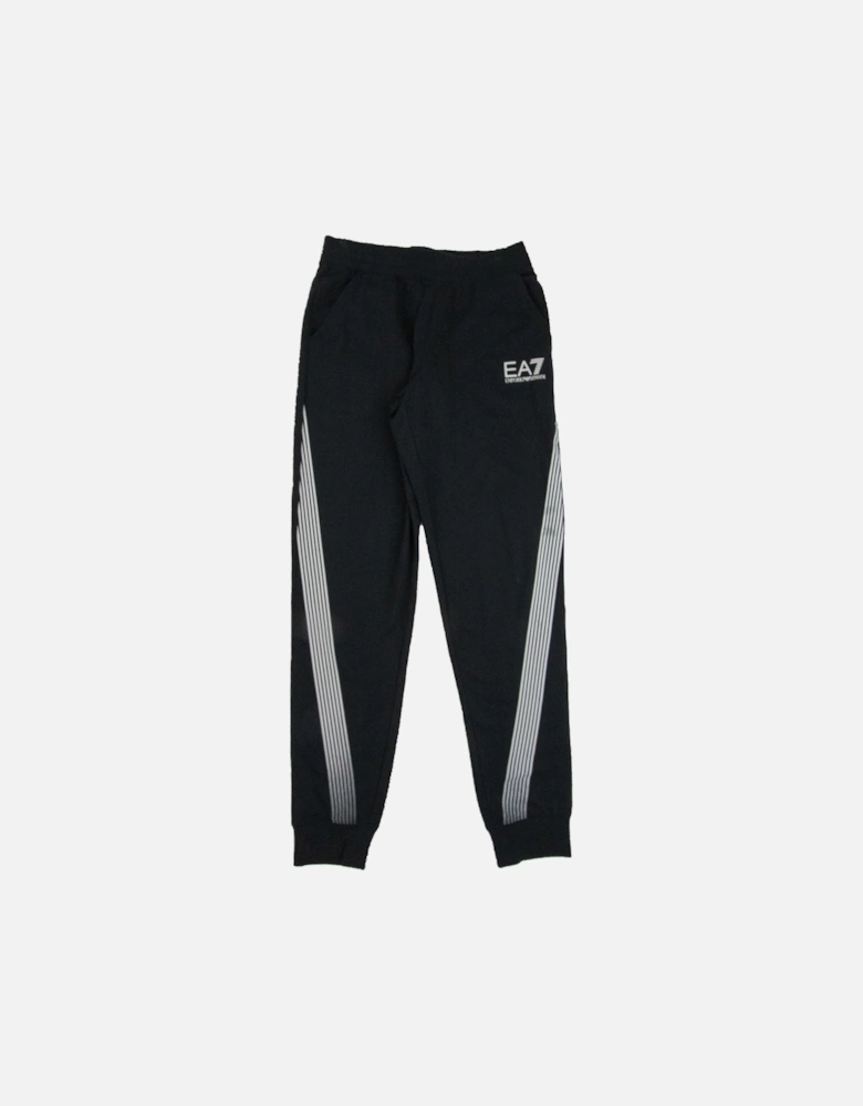 Train Side 7 Lines Trackpants Black