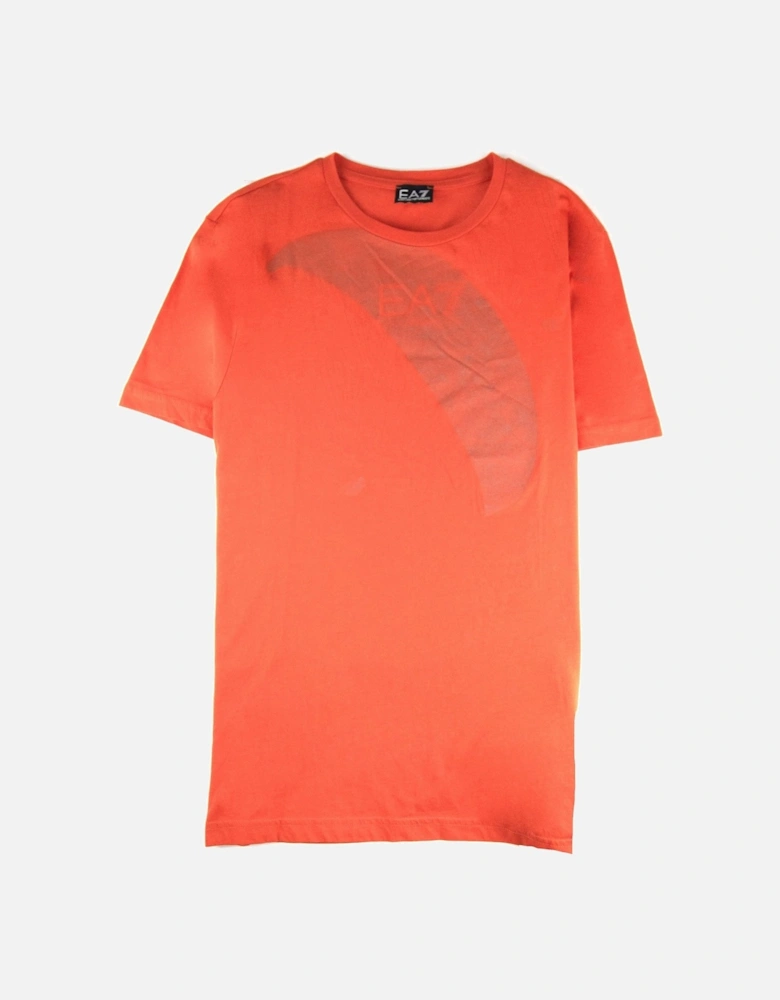 Parashoot Print T Shirt Red