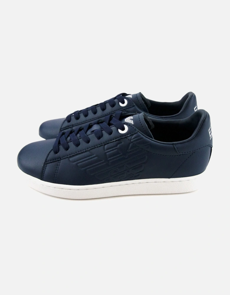 New Classic Leather Trainer Blue/white