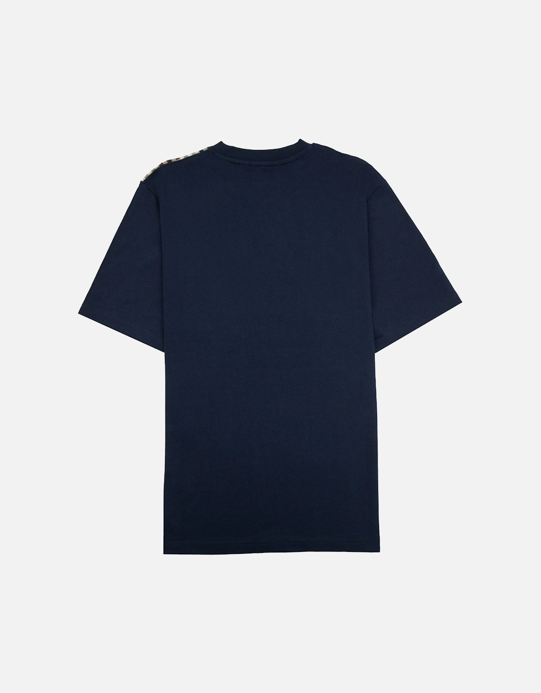 Active Side Club Check T Shirt Navy
