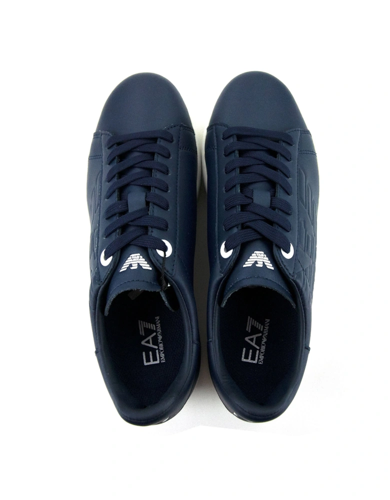 New Classic Leather Trainer Blue/white