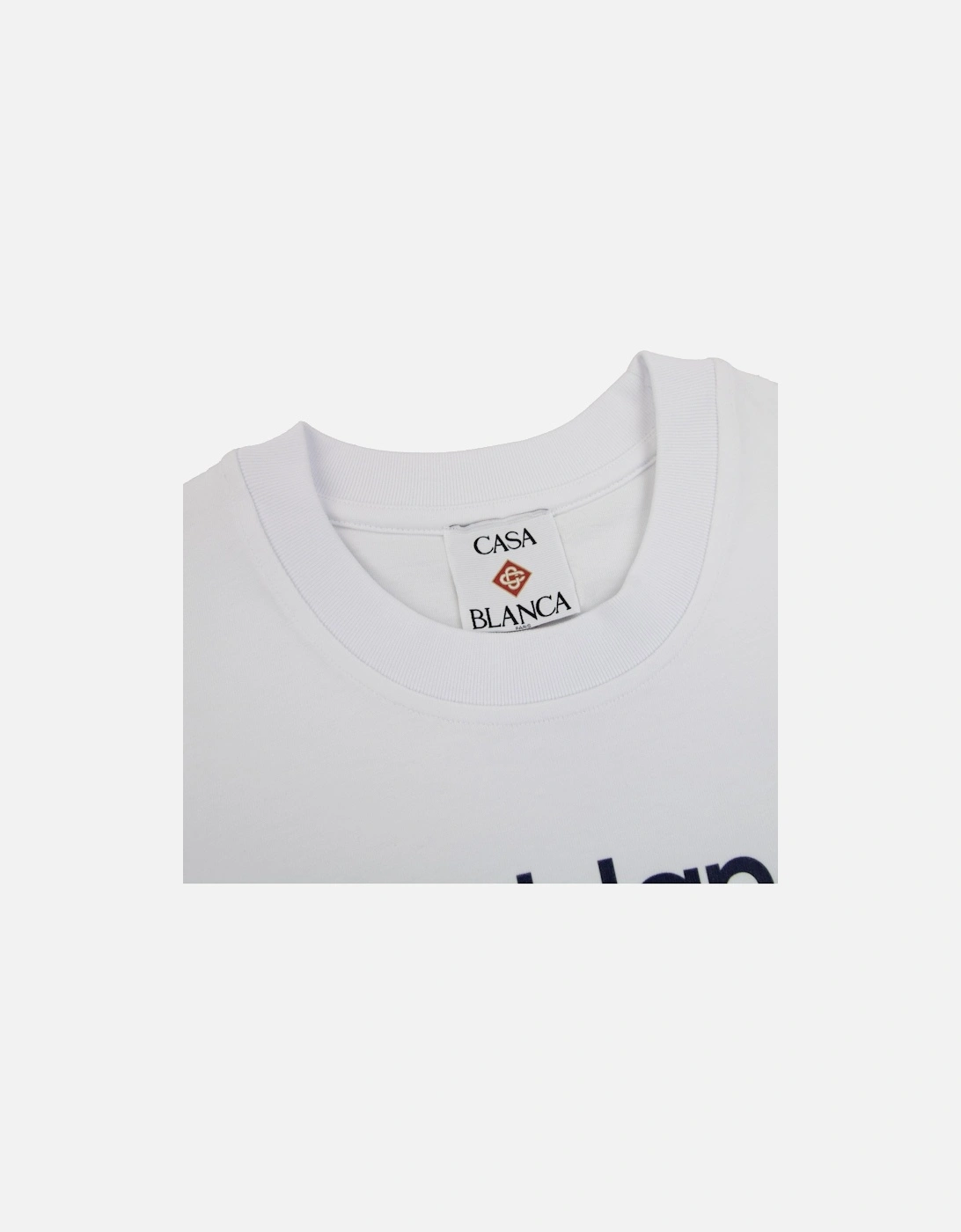 Tennis Club Icon Printed T-shirt White