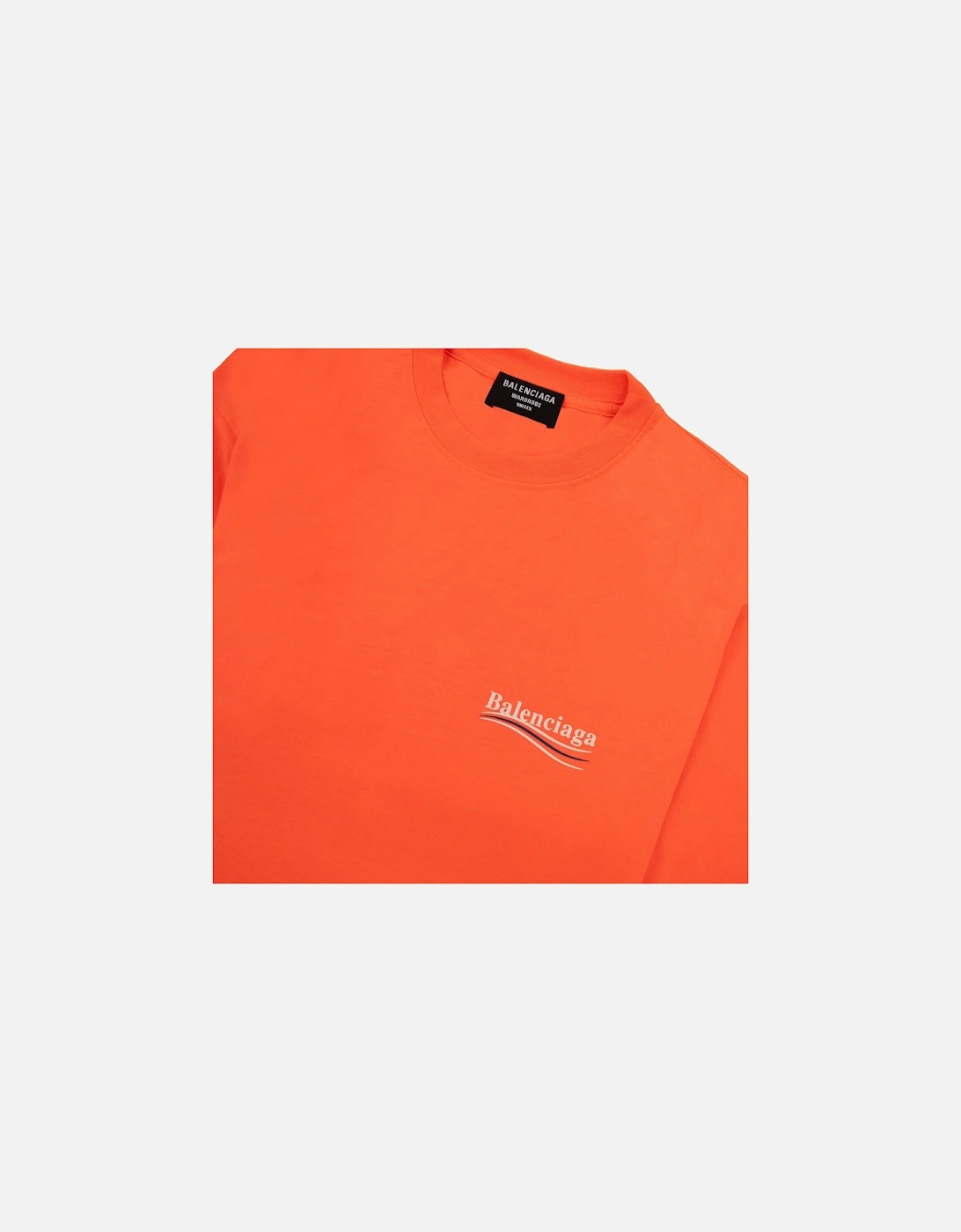 Political Campaign Reg Fit T-shirt Orange