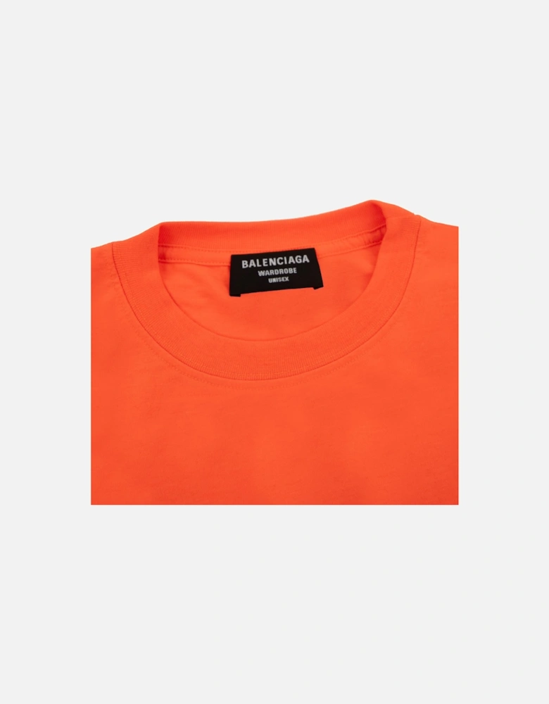Political Campaign Reg Fit T-shirt Orange