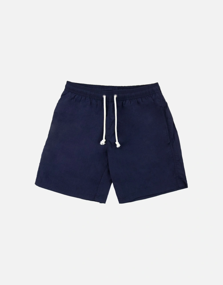 Beach Check Pocket Nylon Shorts Navy 11