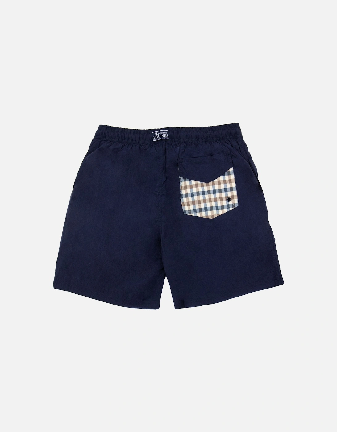 Beach Check Pocket Nylon Shorts Navy 11