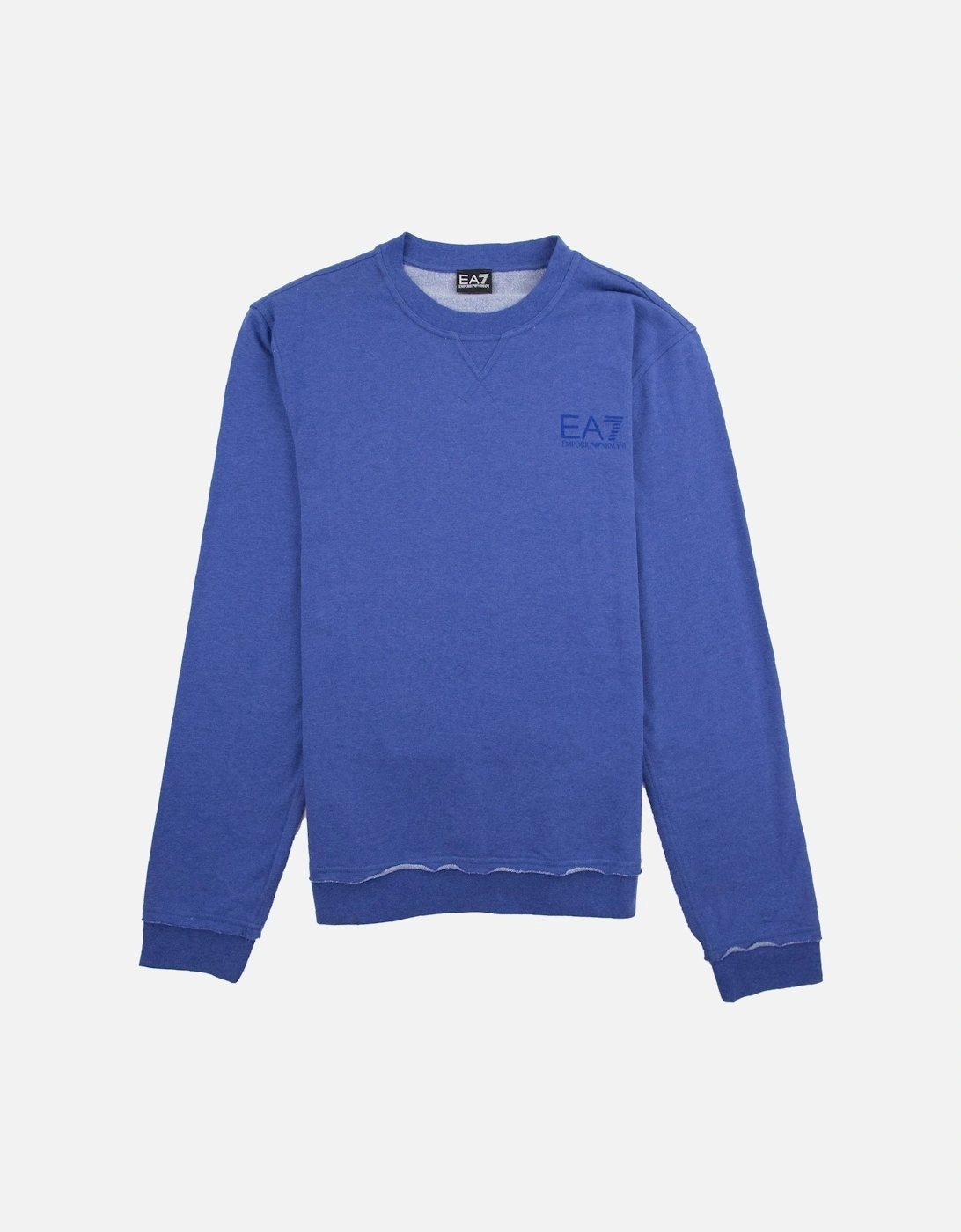 Small Logo Crewneck Sweatshirt True Blue, 3 of 2
