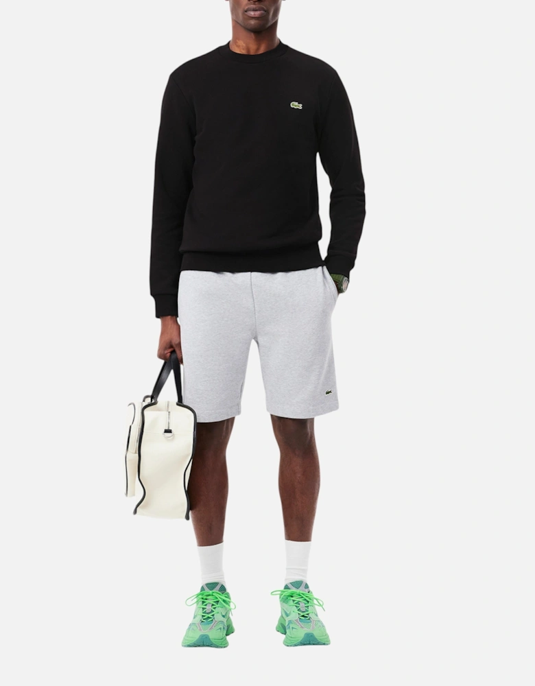 Mens Sweatshirt Crew Neck Fleece Cotton Jumper