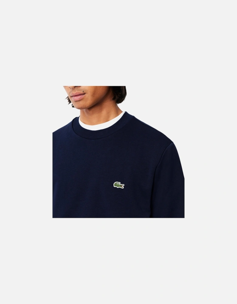 Mens Sweatshirt Crew Neck Fleece Cotton Jumper