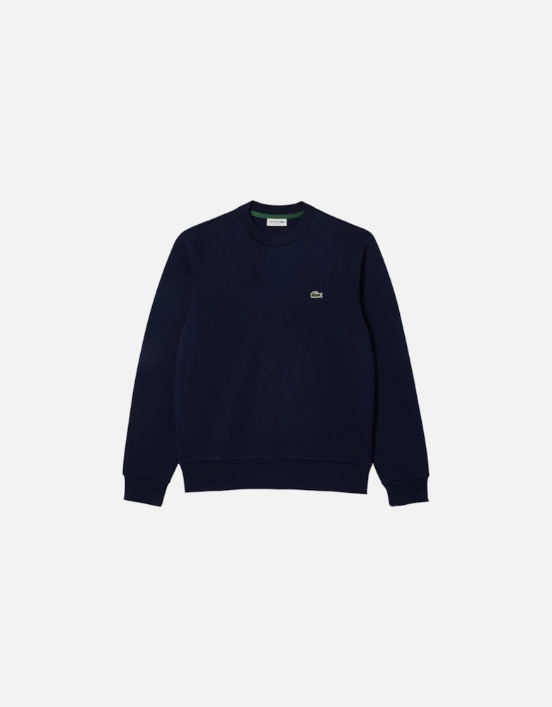 Mens Sweatshirt Crew Neck Fleece Cotton Jumper