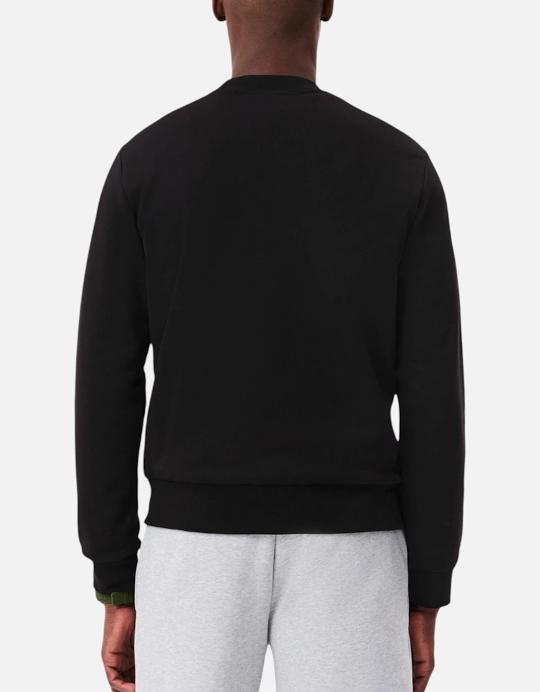 Mens Sweatshirt Crew Neck Fleece Cotton Jumper