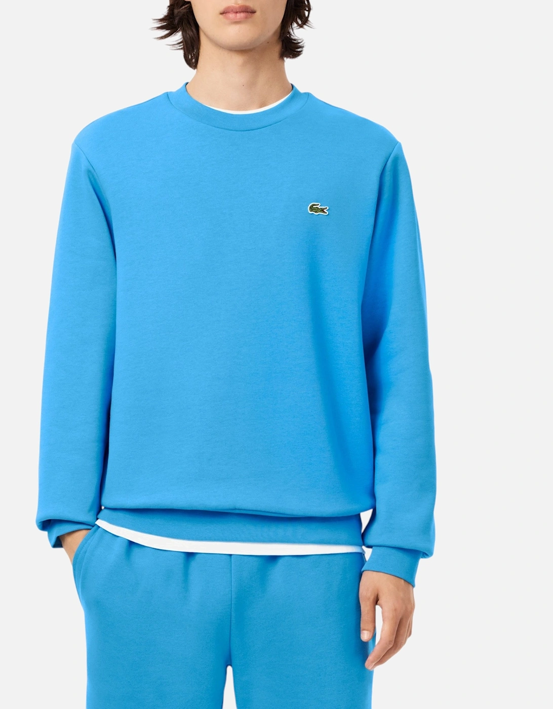 Mens Sweatshirt Crew Neck Fleece Cotton Jumper, 5 of 4