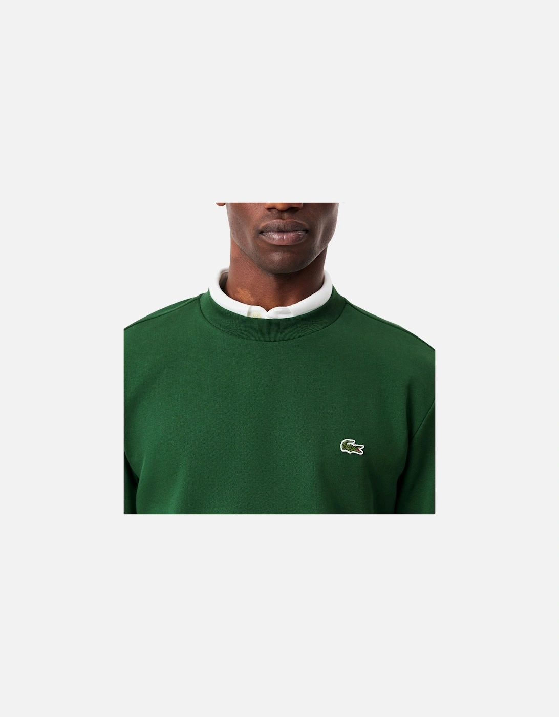 Mens Sweatshirt Crew Neck Fleece Cotton Jumper