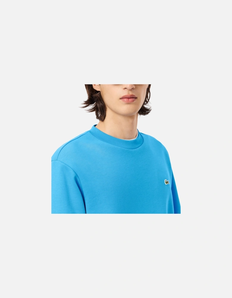 Mens Sweatshirt Crew Neck Fleece Cotton Jumper