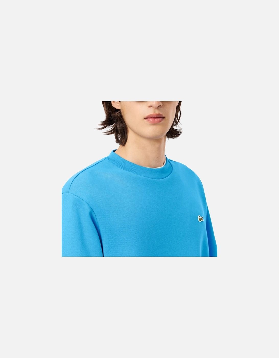 Mens Sweatshirt Crew Neck Fleece Cotton Jumper